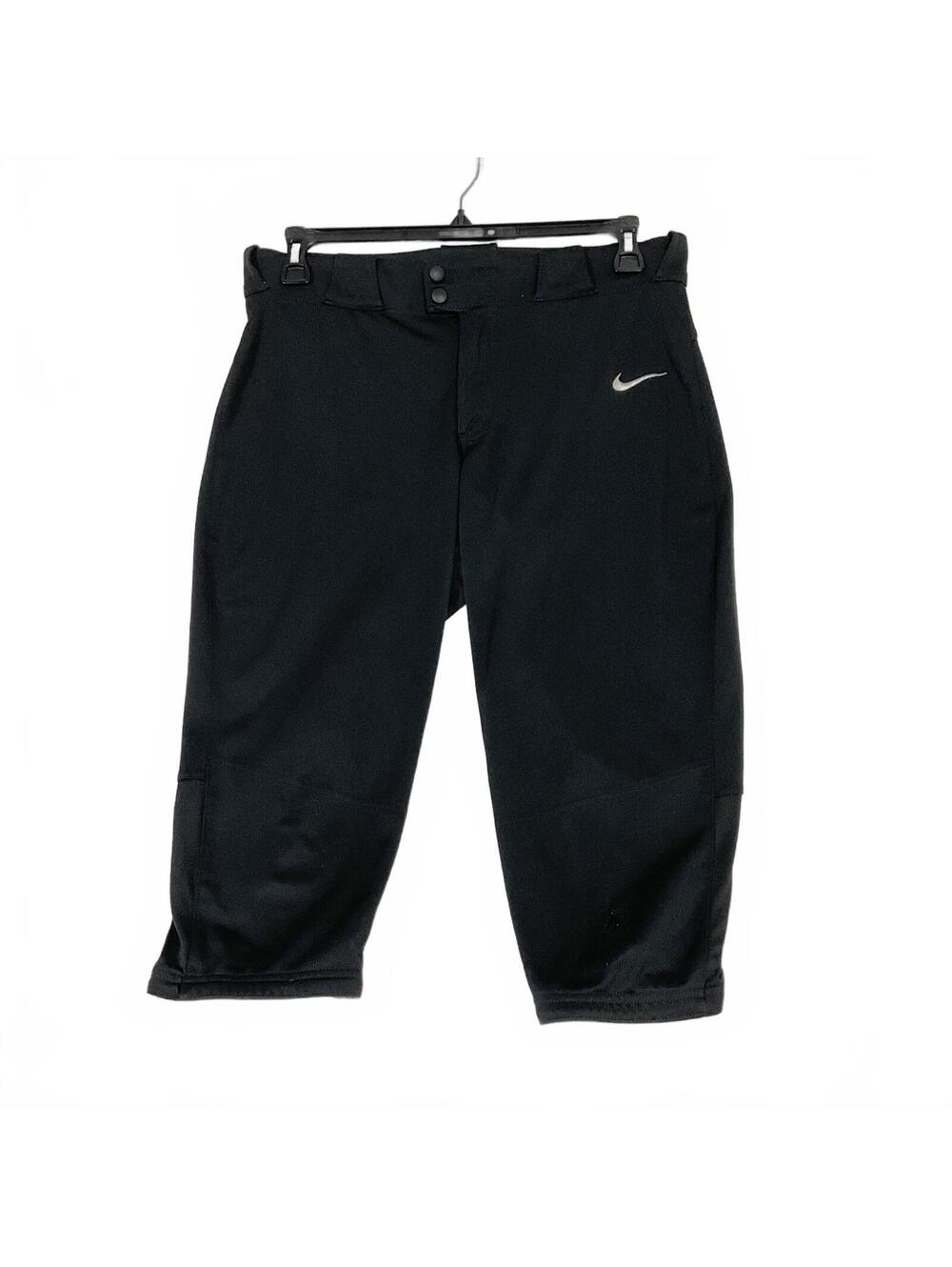 Nike Team Black Softball Pants Size Large b35